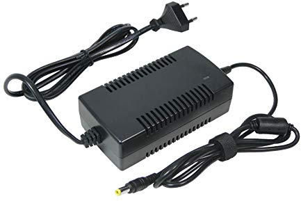 Trade-Shop Netzteil Ladegerät Ladekabel 3A für 36V Akkus mit 5,5mm x 2,1mm Rundstecker für E-Bike Elektrofahrrad Pedelec Elektro Fahrrad Akkus zum Aufladen