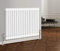 NRG 600 X 830 mm Gloss White Horizontal Cast Iron Radiator Double Panel
