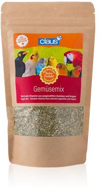 Claus Gemüsemix Ziervögel 1000 g