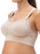 RelaxMaternity 5702 (Cipria, XL) Reggiseno maternità Allattamento Coppe apribili con Ganci