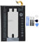 Ellenne Store Akku kompatibel mit HTC One M9 B0PGE100, hohe Kapazität 2840 mAh, mit Demontage-Set