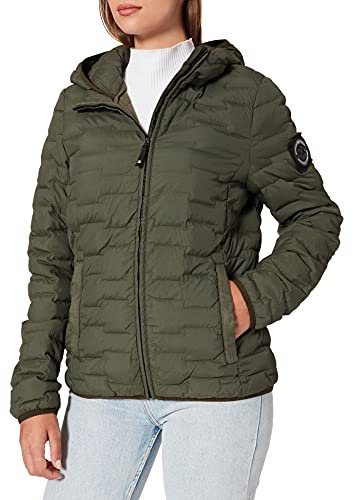 Superdry Coupe-Vent Expedition Down Olive, XS Femme