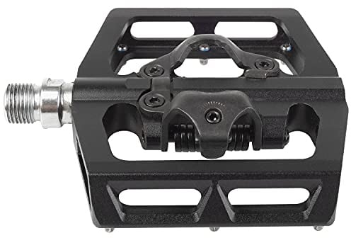 M-Wave Plattform-Kombipedal, Clipless, Plattform, schwarz, Trittfläche: ca. 92 x 102 mm (LxB)