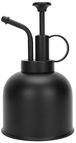 Hapivida Regadera para Plantas, Pulido de macizo latón rociador para interiores Botella de Spray con Bomba egadera de Flores para regar Bonsai planta de aire Orquídeas
