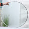 KDLKCT6 Plateau Rond De Table en Verre Trempé 38 Cm 48 Cm 55 Cm 68 Cm 75 Cm 80 Cm, pour Le Plateau De Table De Remplacement De Table Ronde, Épaisseur 9 Mm, Bords Polis, Robuste