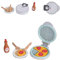 Moni Jouets Gaufrier en Bois 4334 Gaufrettes Couteau en Bois Fourchette Sirop, Coloris:bigarré