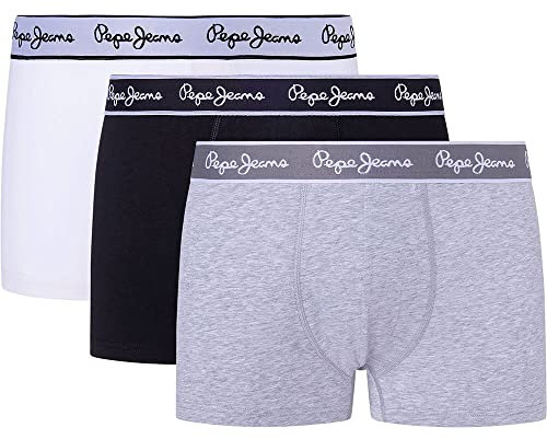 Pepe Jeans Herren Pepe TK 3P Badehose, Grey (Grey Marl), XXL