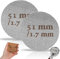 Puck Screen 51mm, Puck Screen 51 Puck Sieb Mellbree 2 Stück Gesinterte Kaffeefilter für Espresso Coffee Siebträger Zubehör 1.7mm Dicke 150μm Edelstahl 316 Wiederverwendbar Rostfreir Rostfrei
