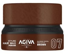 Agiva Styling Hair Wax Pomade 07 - Brown 155ML