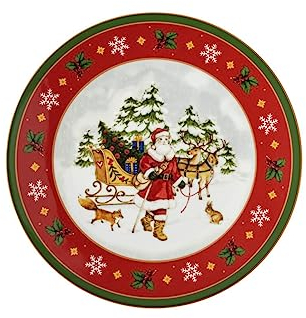 Tortenplatte a.F.gr. Happy Wintertime 28,00 CM