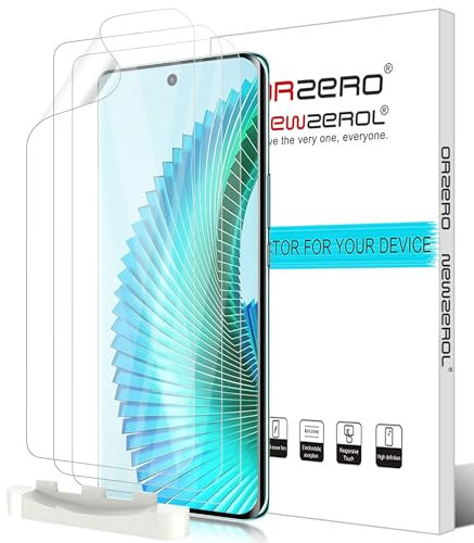 3 ​​Pezzi Pellicola Protettiva Compatibile per Honor Magic6 Lite 5G, TPU 3D Morbida [Alta Risoluzione] [Copertura Massima] [Nessuna Bolle]