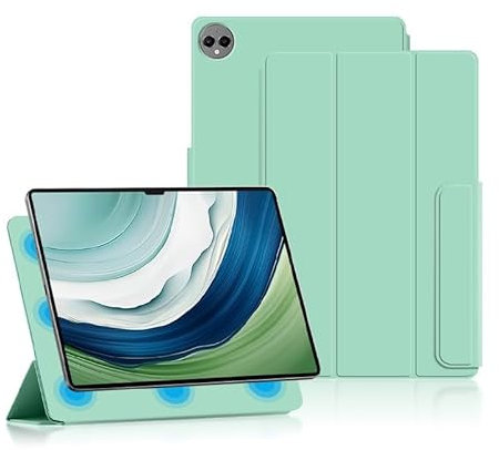 Heavy Duty Case Compatible with Huawei MatePad Pro 13.2 Case Magnetic Case Slim Tablet Cover, Magnetic Closure Slim TPU Back Smart Cover with Auto Wake/Sleep Compatible with Huawei MatePad Pro 13.2inc