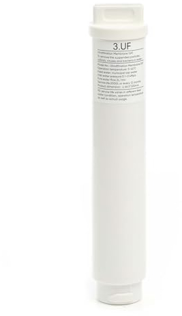 Naturewater UF-UF01 Ultrafilter mit 0,01 µ 2 l/min zur Wasseraufbereitung, Wasserfilter, Osmoseanlage Ersatzmembran, Trinkwasser Filter