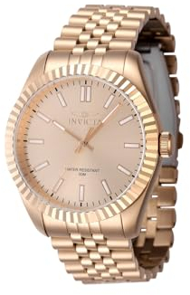 Invicta Specialty 47493 Men's Watch - Waterproof - Analogue - Quartz Movement - Stainless Steel with Rose Gold dial - 43mm