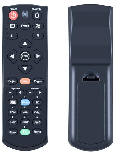 TCNOUMT Nuevo Repuesto de mando a distancia para proyector Optoma EH416 W402 W416 EH416 DU400 WU416 DH401 W504 W311 EH320USTi EH341 EH320UST EH415ST EH504