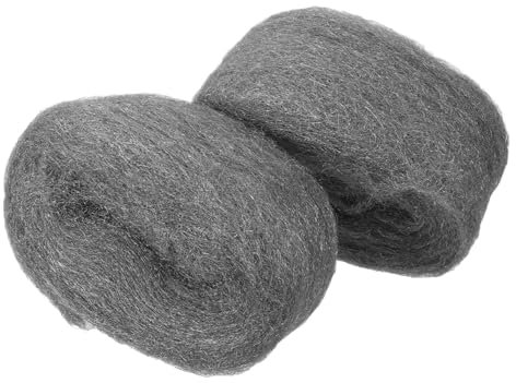 BUGUUYO 2stücke Wiederverwendbare Stahlwolle Aus Flexiblem Drahtgewebe Für Reinigung Polierung Und Rostentfernung Glasoberflächen