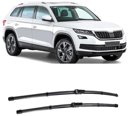 YDLYDL Scheibenwischer Teile Für Skoda Kodiaq 2016-2023 24+21 Flache Premium Wischerblätter Wischerblätter Set für Frontscheibe