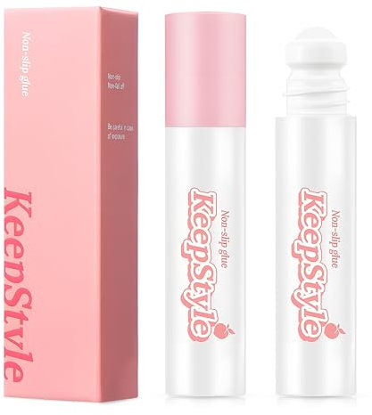 Adhesivo Cutáneo, Adhesivo para La Piel, Loción Adhesiva para Usar con Medias de Compresión, Pantis, Ligas, Faldas, Compacto y Portátil, Sabor a Melocotón 40g