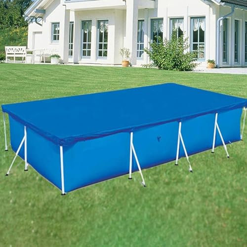 Fenayuu Bâche de Piscine, rectangulaire 410×225cm, résistante UV et intempé pour l'extérieur, Le Jardin, la terrasse