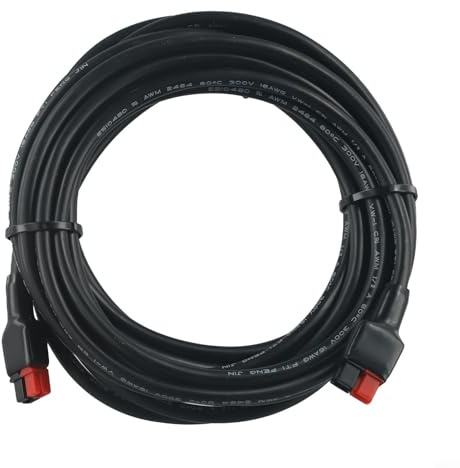 TONIXY Anderson-Stecker, 16 AWG, Solar-Verlängerungskabel mit PVC-Nylon-Abdeckung, für Solargenerator-Panel-Kabel, 6 m