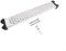 Piscina in acciaio inox 304, antiscivolo in gomma, resistente, facile da montare, adatto per conduttori standard, accesso sicuro per esterni, 50 x 10 x 5 cm, bianco, nero, 3 pezzi (pedali dot)