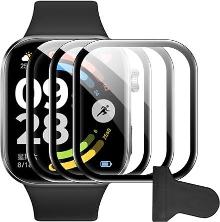 FDHYFGDY 3 pezzi Pellicola Protettiva per Xiaomi Redmi Watch 6,Pellicola Sottile Composita HD [Resistente ai Graffi + Copertura Completa],Compatibile con Redmi Watch 6 Anti-Bolla