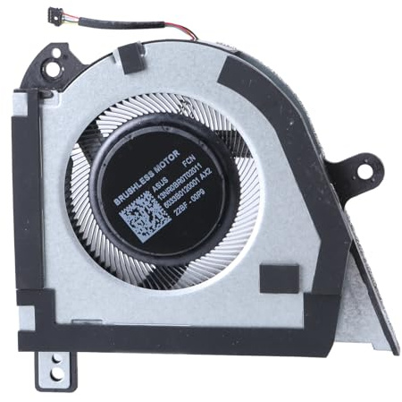YPBEW Ventilateur de refroidissement professionnel pour ordinateur portable GU604 en métal sans balais avec moteur silencieux CPU GPU