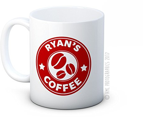 Ihr Name Jeder Name - Personalisierte Costas Stil Kaffee oder Tee Tasse Becher