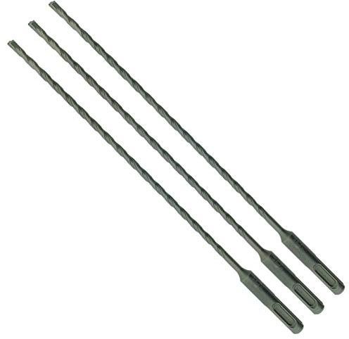 SabreCut SDSB5_3 - Juego de 3 brocas para ladrillos de hormigón (5 x 210 mm)
