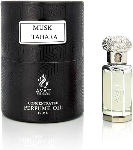 MUSK TAHARA oder White TAHARA 100 ML von My-Perfumes Attar Arabe Für Männer und Frauen Ein langanhaltender Duft mit einem orientalischen Hauch von Akzenten von Moschus, Rose, Vanille, Honig