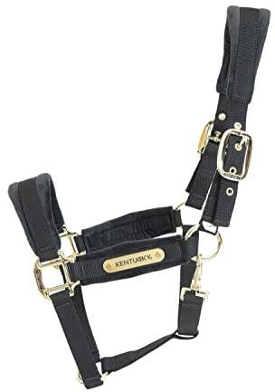 Kentucky Horsewear Velvet Halfter, Größe:Full, Farbe Kentucky Horsewear:Black