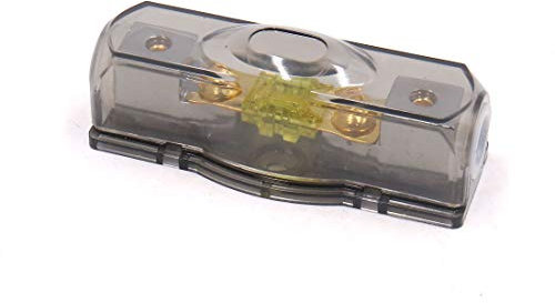 Ruilogod Grau Fall 100A Fahrzeug-Audio AGU Art Schutzschalter Sicherungshalter Verstärker