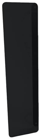 Displaypro Acrylic Door Push Plate - No Screw Holes - Black - 450 x 75mm