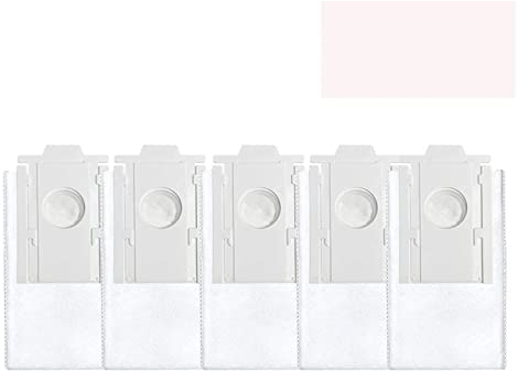 ZEKICE 5 Sacchetti for aspirapolvere compatibili con Samsung VCA-RDB95 Jet Bot + Jet Bot AI + Robot Vacuum Clean Station Accessori Parti
