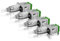 SKYSHL 4PCS FC-SC Adaptateur Fibre Optique FC UPC(Mâle) à SC APC(Femelle) Connecteur de l'Adaptateur 9/125um FC/SC Hybride Adapter pour OTDR/OLS/OPM/VFL/Fibre Optique SM (FCUM-SCAF4)