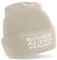 Herzbotschaft Beanie Strickmütze mit Spruch | Böser Alter Mann | Creme | Unisex SoftTouch angenehm weiche und warme Wintermütze | OneSize Einheitsgröße für Erwachsene