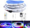 24V Bluetooth RGBIC Smart COB LED Streifen, 5M COB Stripe RGB+IC App Dimmbar mit Fernbedienung und Netzteil, Lichtleiste 576LEDs/M Flexible Tape für Haus zimmer TV Küche Deko