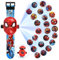 Orologio Bambini con Proiettore Digitale, 24 Motivi di Proiezione, Elettronico da Polso per Bambini e Ragazze (B)
