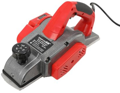 YILIKISS 90mm Hobelbreite Elektrischer Holzhobel, 1300W 13000 U/min Elektrisch Hobelmaschine Handheld Balkenhobel Elektrohobel für Holzmöbel