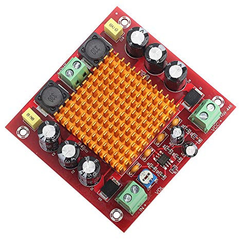 Mtlavishness Subwoofer Amplifier Board Mono Amplifier 10. 0×10. 0×2. 0 150W New Single Channel Digital Amplifier Board Power Amp Module 12V-26V Tpa3116D2 Subwoofer Amp Board Mono