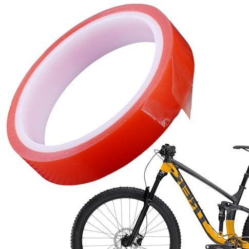 Nudorpn Bande de pneu tubeless - Colle pour jante pour pneu de vélo, portable, antidérapante et longue pour vélo de gravel, vélo de route