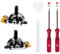 Mcbazel Hall Effekt Stick Joystick Analog Ersatz und Reparatur Werkzeuge Kit für PS Portal Remote Player/PS VR2 Controller