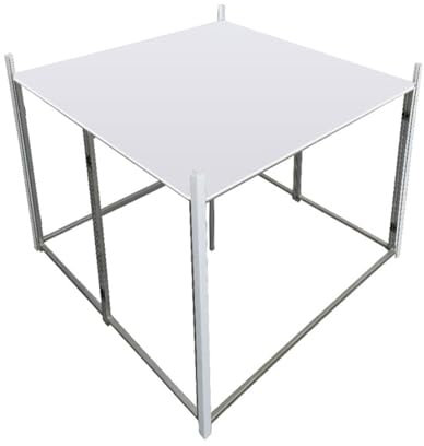 Portable Trade Show Promotion Counter Table with Advertising Display Banner Stand Multi purpose Event Booth Kiosk for Supermarket Tasting and Reception Event Desk Podium Table Flower Stand I