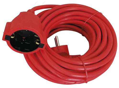 Verlängerungskabel 15 m H05VV-F 3G1.5 mit 3 Drähten, ideal zum Anschluss von Geräten und zur Erweiterung der Stromversorgung.
