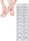 Gel Nail Wraps | Mirror Glitter Nail Stickers,Gel Polish Strips with Lamps, Semi Cured Strips Glitter, Stickers for Polish