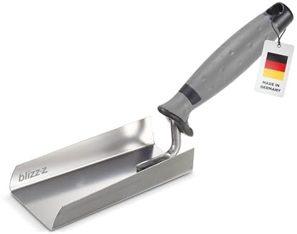 blizz-z Streugutkelle mit Softgriff - Blattmaße: L: 12cm x B:6cm - 1 Stück