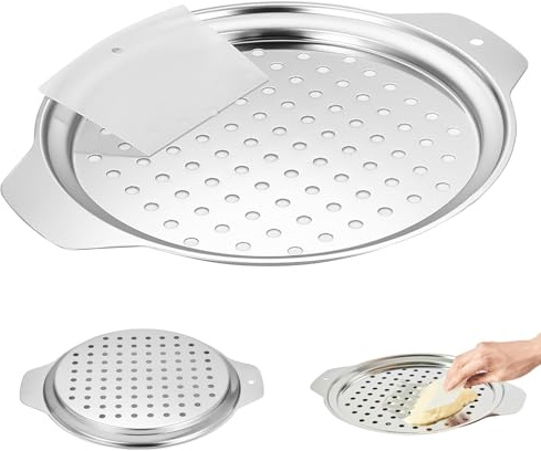Rostfritt stål Spätzlelock med skrapa, Spätzleplana, rostfritt stål Spätzlepress, tysk äggnödelmaskin, pannpottspännande pasta Spätzlelock