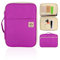 Padfolio/Portfolio für Student und Business – Multifunktions-Tasche mit 8 Taschen für A4/A5 Papier Größe Dokumente und Notbooks von YOUSHARES (Violett)