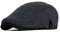 JAOAJ Herren Schiebermütze Baumwolle Barett Cap Schirmmütze Flatcap Baskenmütze Newsboy Cap Entenschnabel Driving Cabbie Jagd Kappen