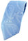 TigerTie Designer Krawatte in hellblau blau silber Paisley gemustert